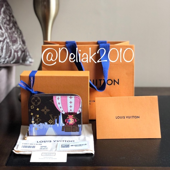 SOLD! Louis Vuitton Zippy Coin Purse Vivienne - Picture 3 of 8